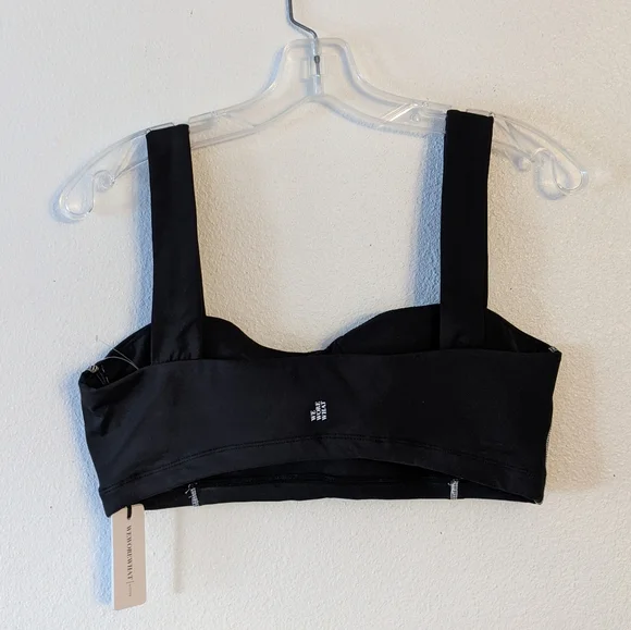 {WeWoreWhat} Brand New Black Corset Top - Picture 8 of 9